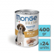 Pack Latas de paté para perro con trozos de pollo - 400gr (24u)