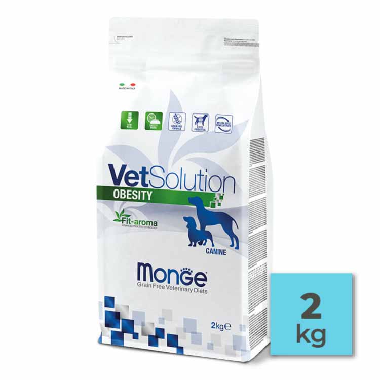 Pienso para perro Monge Vet Solution - Obesity - 2Kg