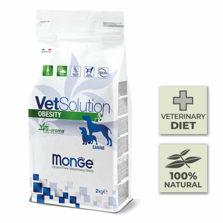 Pienso para perro Monge Vet Solution - Obesity - 2Kg