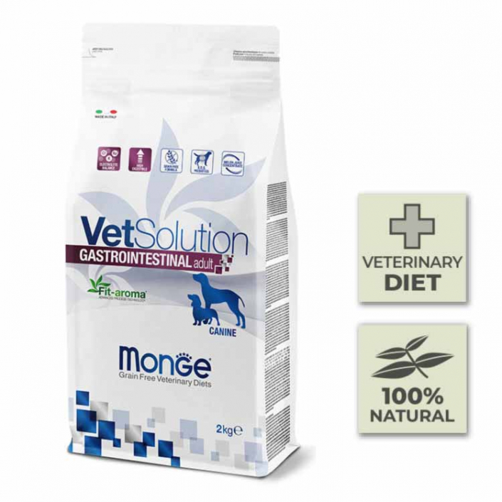 Pienso para perro Monge Vet Solution – Gastrointestinal- 2Kg