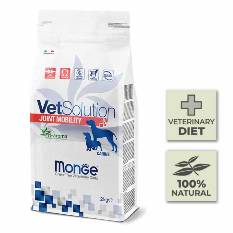 Pienso para perro Monge Vet Solution – Joint Mobility - 2Kg